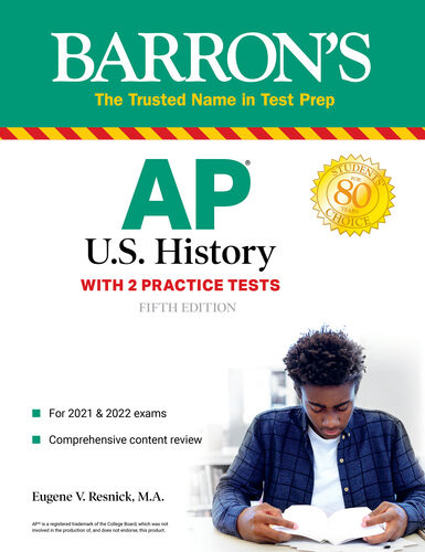 Ap Us History With 2 Practice Tests Eugene V Resnick