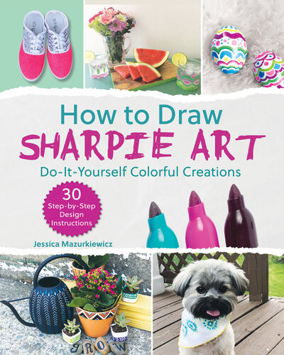 How To Draw Sharpie Art Doityourself Colorful Creations Jessica Mazurkiewicz
