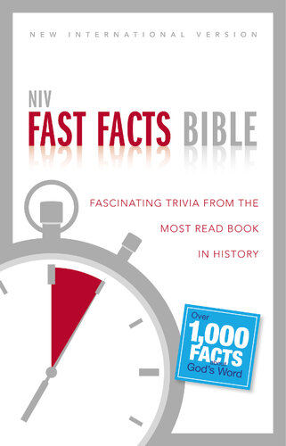Niv Fast Facts Bible Fascinating Trivia From The Most Read Book In History Spe Zondervan