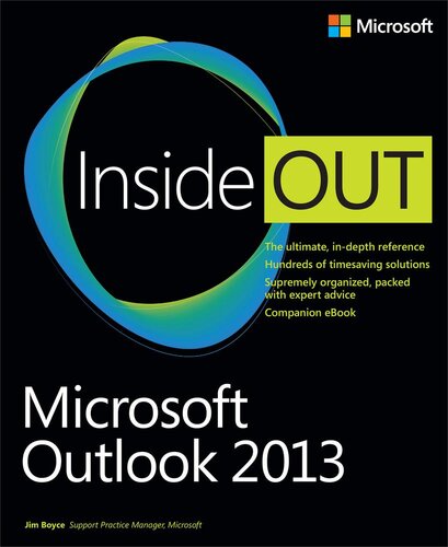 Microsoft Outlook 2013 Inside Out Jim Boyce