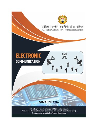 Electronic Communication Dr Vimal Bhatia