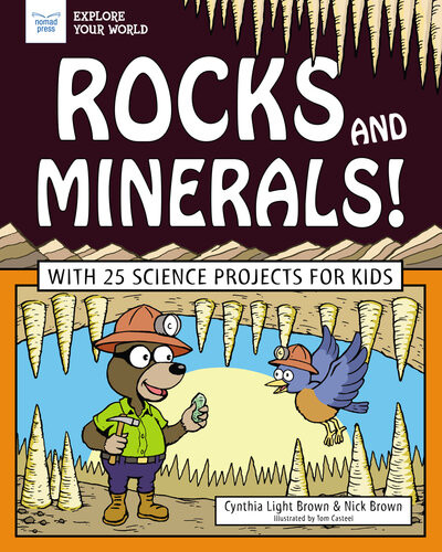 Rocks And Minerals With 25 Science Projects For Kids Cynthia Light Brown