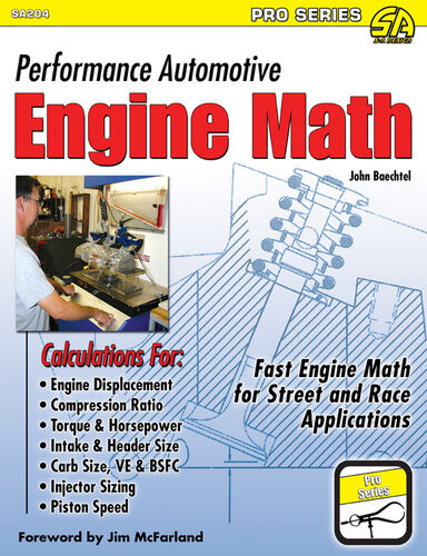 Performance Automotive Engine Math John Baechtel