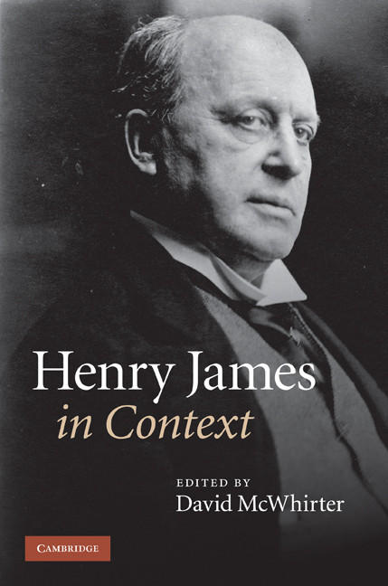 Henry James In Context 1st Edition David Mcwhirter