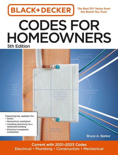Black And Decker Codes For Homeowners 5th Edition Bruce A Barker