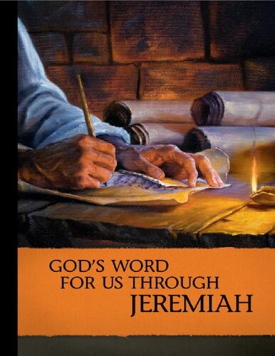 Gods Word For Us Through Jeremiah 2010th Edition Watchtower