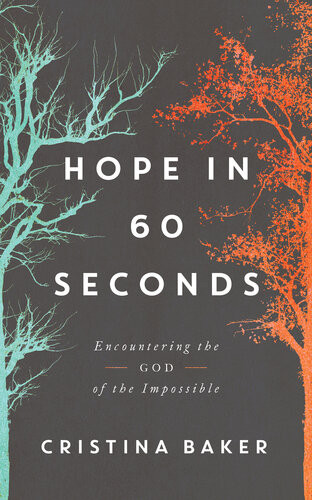 Hope In 60 Seconds Encountering The God Of The Impossible Cristina Baker