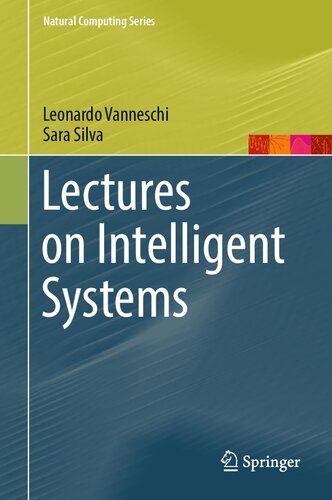 Lectures On Intelligent Systems 1st Edition Leonardo Vanneschi
