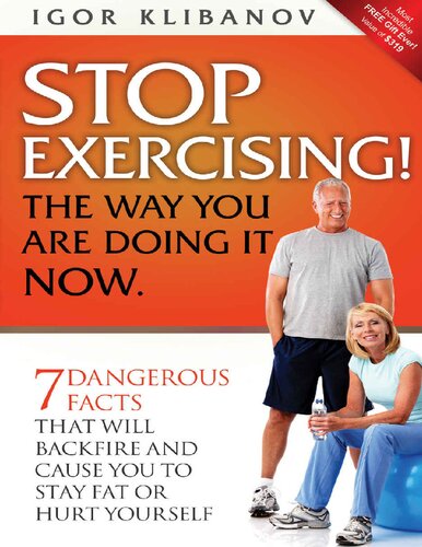 Stop Exercising The Way You Are Doing It Now Klibanov Igor