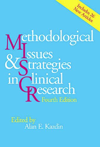Methodological Issues And Strategies In Clinical Research 4th Edition Dr Alan E Kazdin Phd Editor