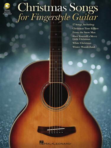 Christmas Songs For Fingerstyle Guitar Songbook Hal Leonard Corp