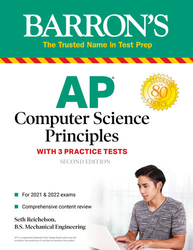 Ap Computer Science Principles With 3 Practice Tests Seth Reichelson