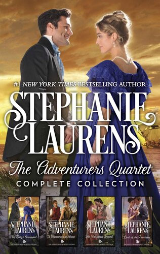 The Adventurers Quartet Complete Collection The Ladys Command A Buccaneer At Heart The Daredevil Snared Lord Of The Privateers Stephanie Laurens