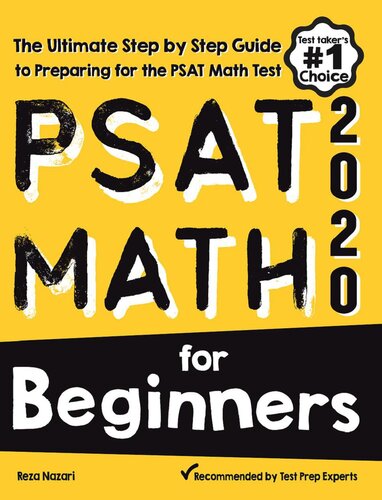 Psat Math For Beginners The Ultimate Step By Step Guide To Preparing For The Psat Math Test Reza Nazari