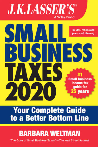 Jk Lassers Small Business Taxes 2020 Barbara Weltman