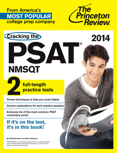 Cracking The Psatnmsqt With 2 Practice Tests 2014 Edition Princeton Review