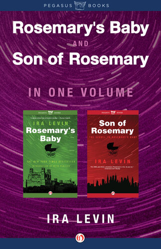 Rosemarys Baby And Son Of Rosemary Ira Levin