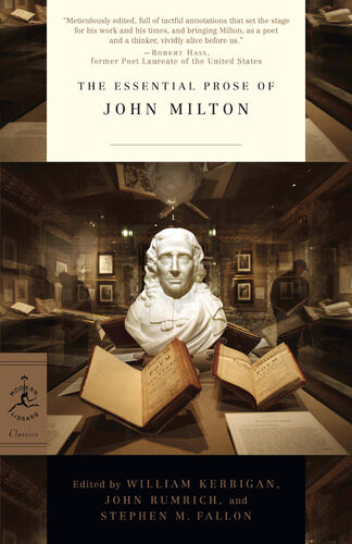 The Essential Prose Of John Milton John Milton