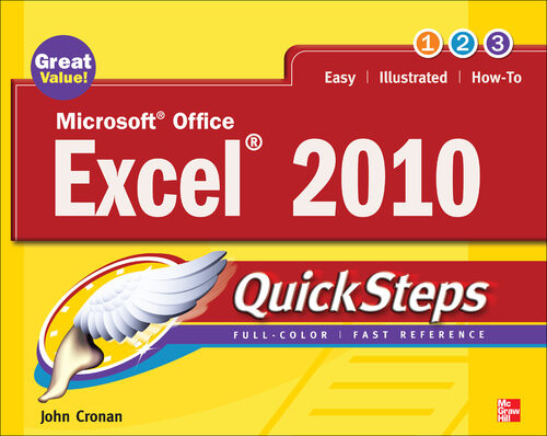Microsoft Office Excel 2010 Quicksteps 2nd Edition John Cronan