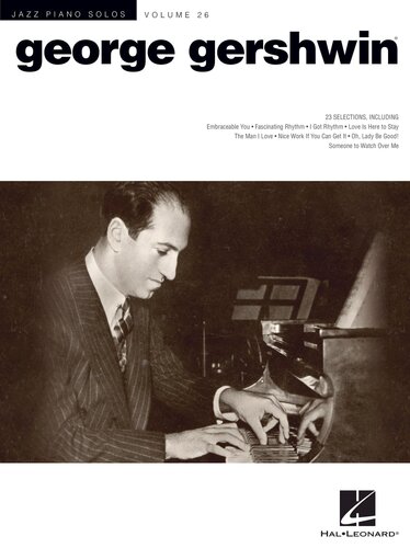 George Gershwin Jazz Piano Solos Series Volume 26 George Gershwin