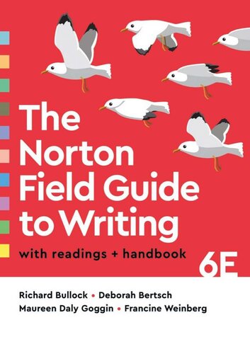 Norton Field Guide To Writing With Reading And Handbook 6th Edition Deborah Bertsch