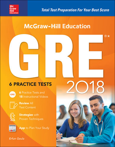Mcgrawhill Education Gre 2018 4th Edition Erfun Geula