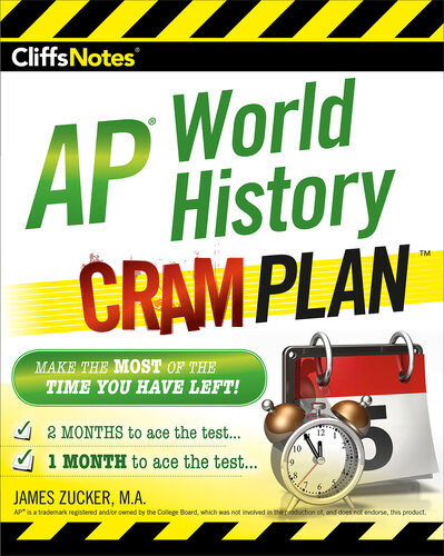 Cliffsnotes Ap World History Cram Plan James Zucker