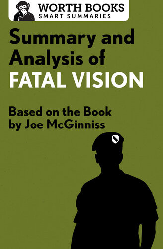 Summary And Analysis Of Fatal Vision Based On The Book By Joe Mcginniss Worth Books