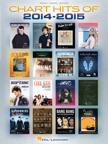 Chart Hits Of 20142015 Songbook Hal Leonard Corp