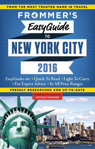 Frommers Easyguide To New York City 2016 Pauline Frommer