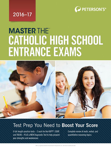 Master The Catholic High School Entrance Exams 20162017 21th Edition Petersons