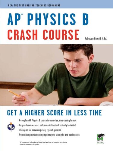 Ap Physics B Crash Course Rebecca Howell
