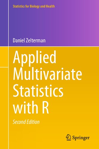 Applied Multivariate Statistics With R 2nd Edition Daniel Zelterman