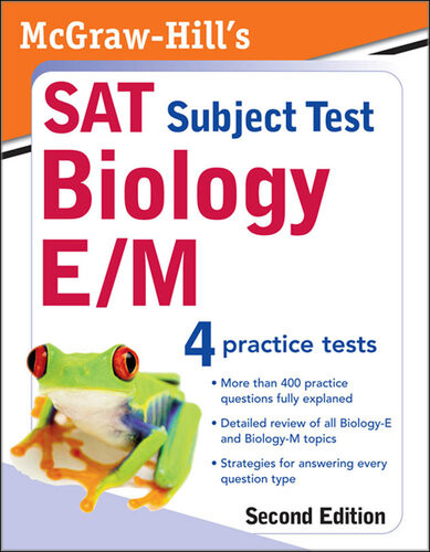Mcgrawhills Sat Subject Test Biology Em 2nd Edition Stephanie Zinn