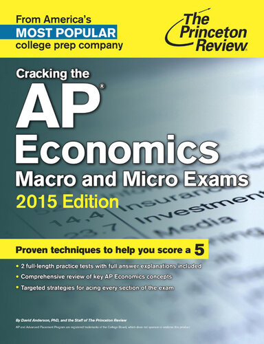 Cracking The Ap Economics Macro Micro Exams 2015 Edition Princeton Review