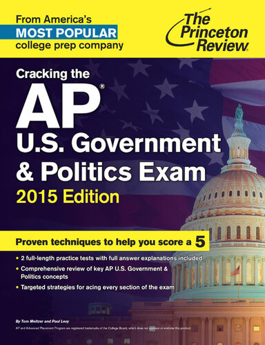 Cracking The Ap Us Government Politics Exam 2015 Edition Princeton Review