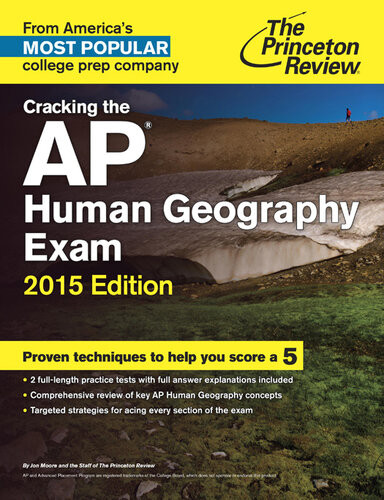 Cracking The Ap Human Geography Exam 2015 Edition Princeton Review