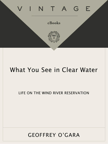 What You See In Clear Water Indians Whites And A Battle Over Water In The American West Geoffrey Ogara