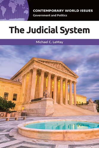 The Judicial System A Reference Handbook Michael C Lemay