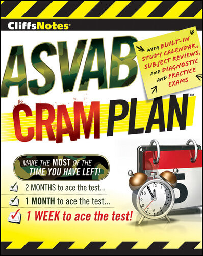 Cliffsnotes Asvab Cram Plan American Bookworks Corporation