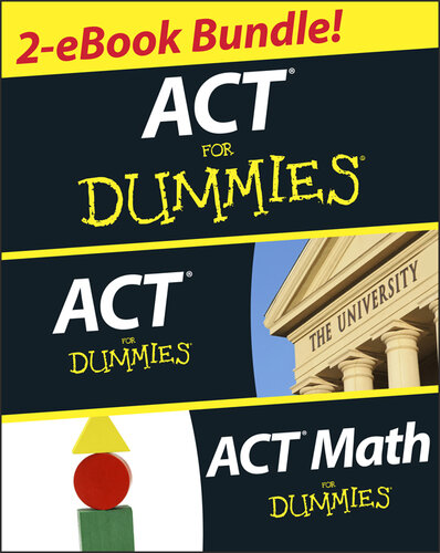 Act For Dummies Two Ebook Bundle Act For Dummies Act Math For Dummies Scott Hatch