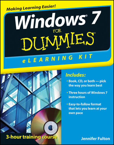 Windows 7 Elearning Kit For Dummies Jennifer Fulton