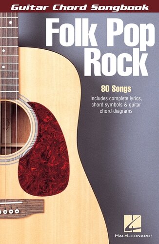 Folk Pop Rock Songbook Guitar Chord Songbook Hal Leonard Corp