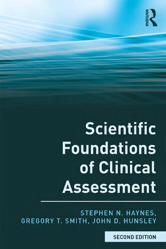 Scientific Foundations Of Clinical Assessment 2nd Edition Stephen N Haynes