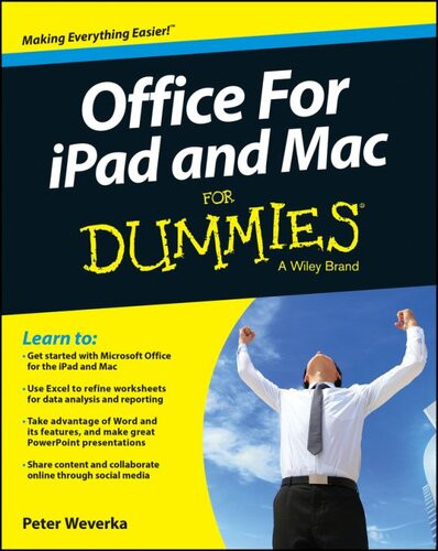 Office For Ipad And Mac For Dummies Peter Weverka