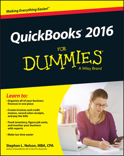 Quickbooks 2016 For Dummies Stephen L Nelson