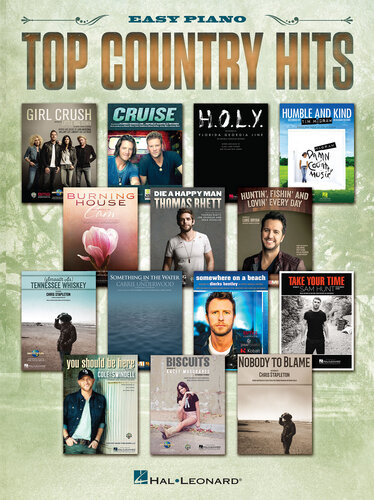Top Country Hits Songbook Hal Leonard Corp