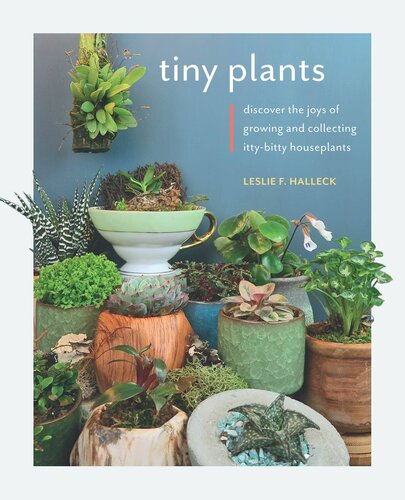 Tiny Plants Discover The Joys Of Growing And Collecting Ittybitty Houseplants Leslie F Halleck