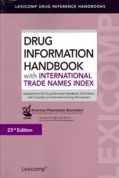 Drug Information Handbook With International Trade Names Index 23th Edition Lexicomp