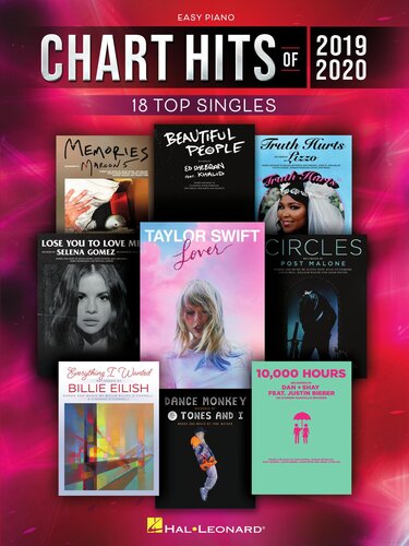 Chart Hits Of 20192020 For Easy Piano Songbook Hal Leonard Corp
